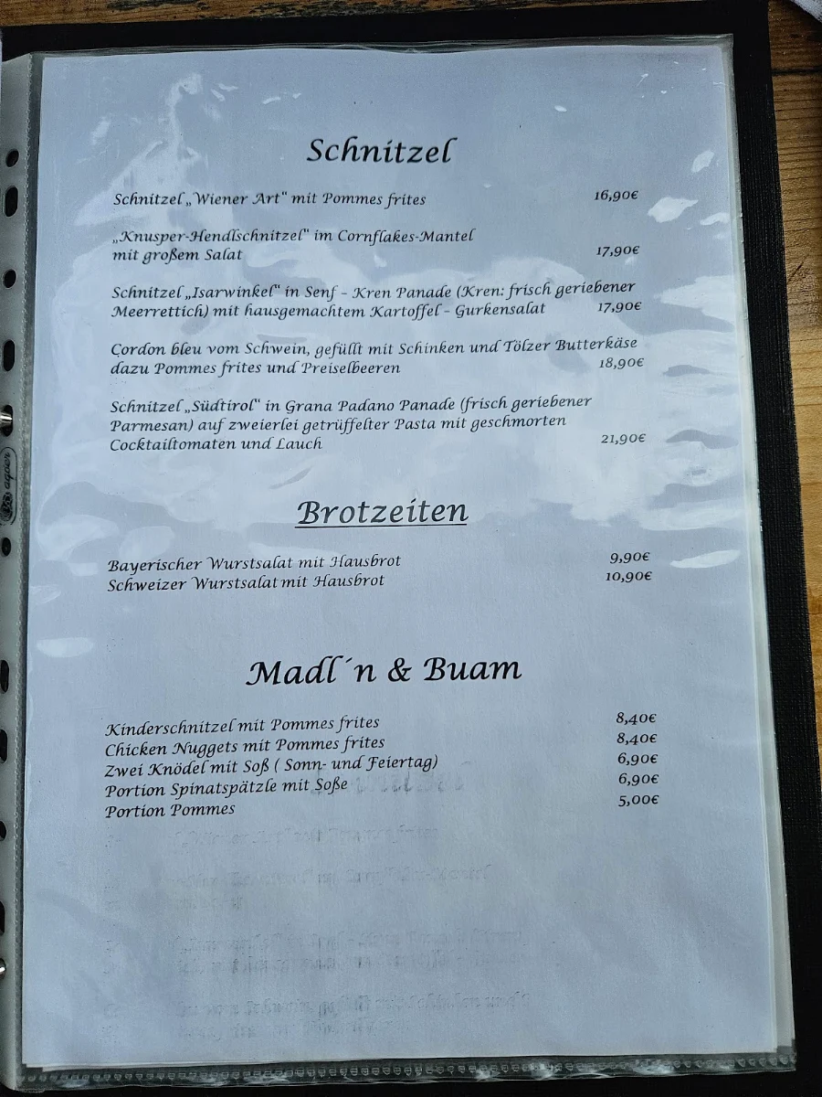 Speisekarte photo 2