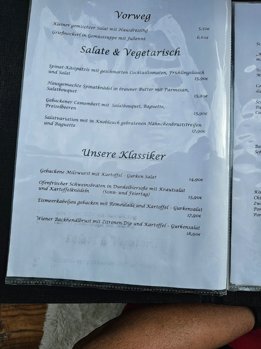 Speisekarte photo 4