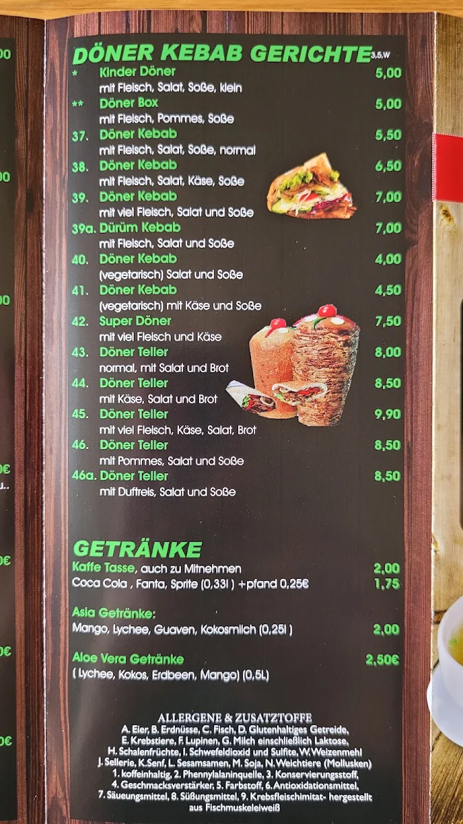 Speisekarte photo 4
