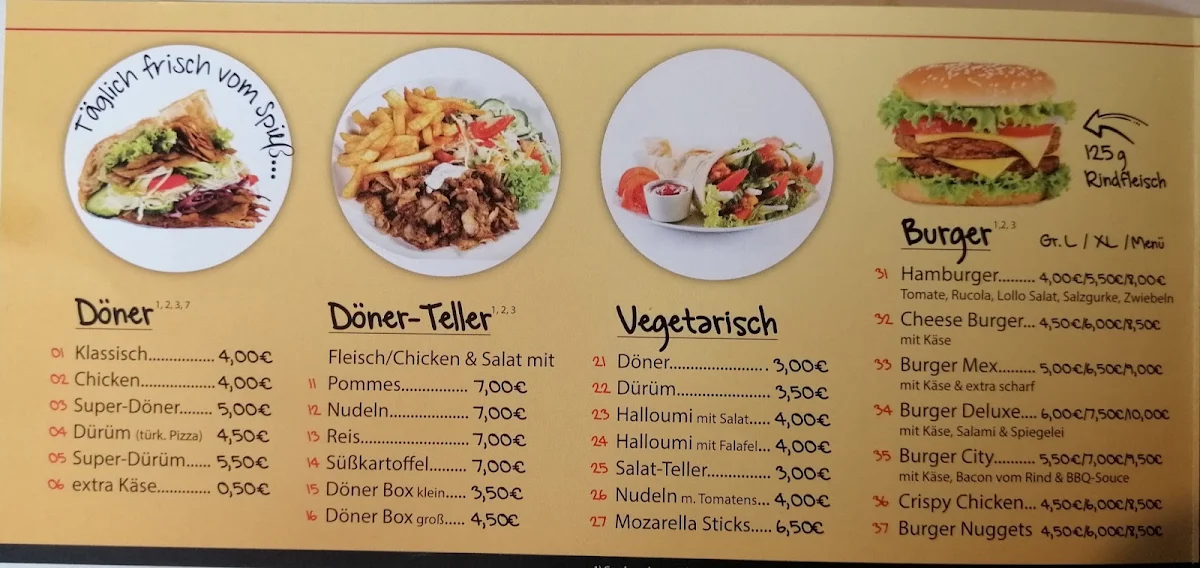 Speisekarte photo 4