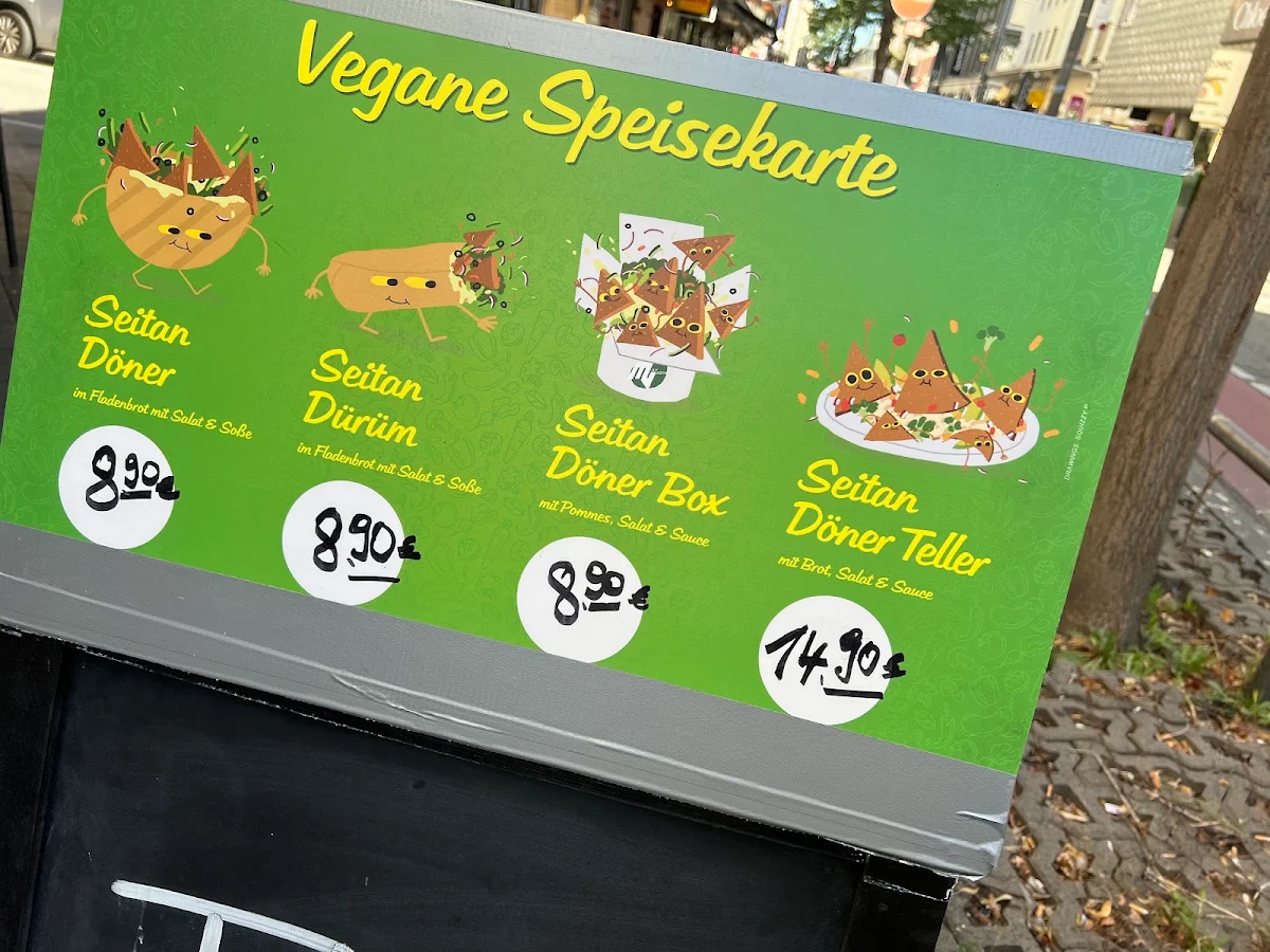 Speisekarte, Vefa Restaurant