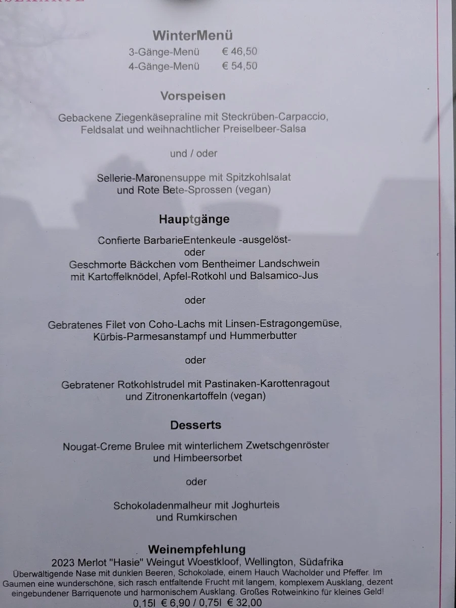 Speisekarte photo 3