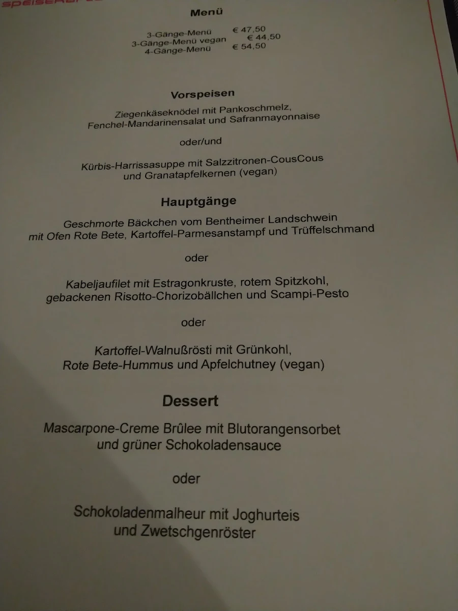 Speisekarte photo 8