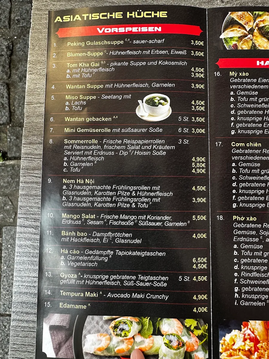 Speisekarte photo 2