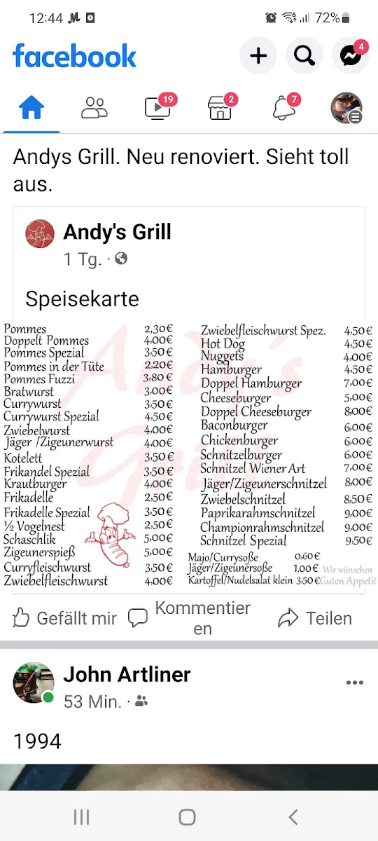Speisekarte photo 2
