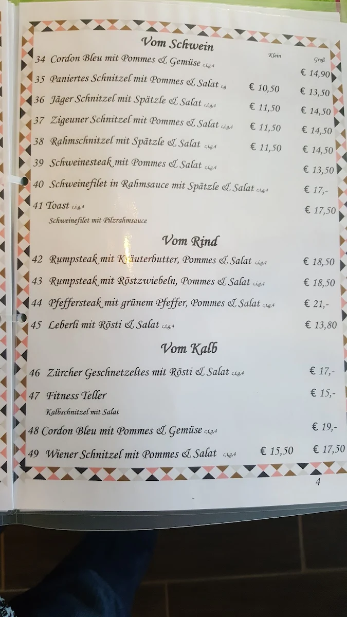 Speisekarte photo 1