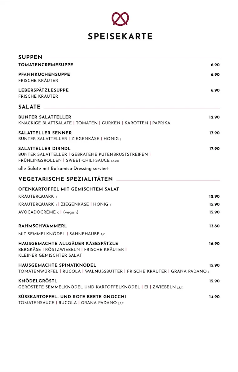 Speisekarte photo 1