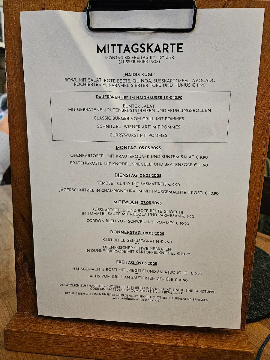 Speisekarte photo 4