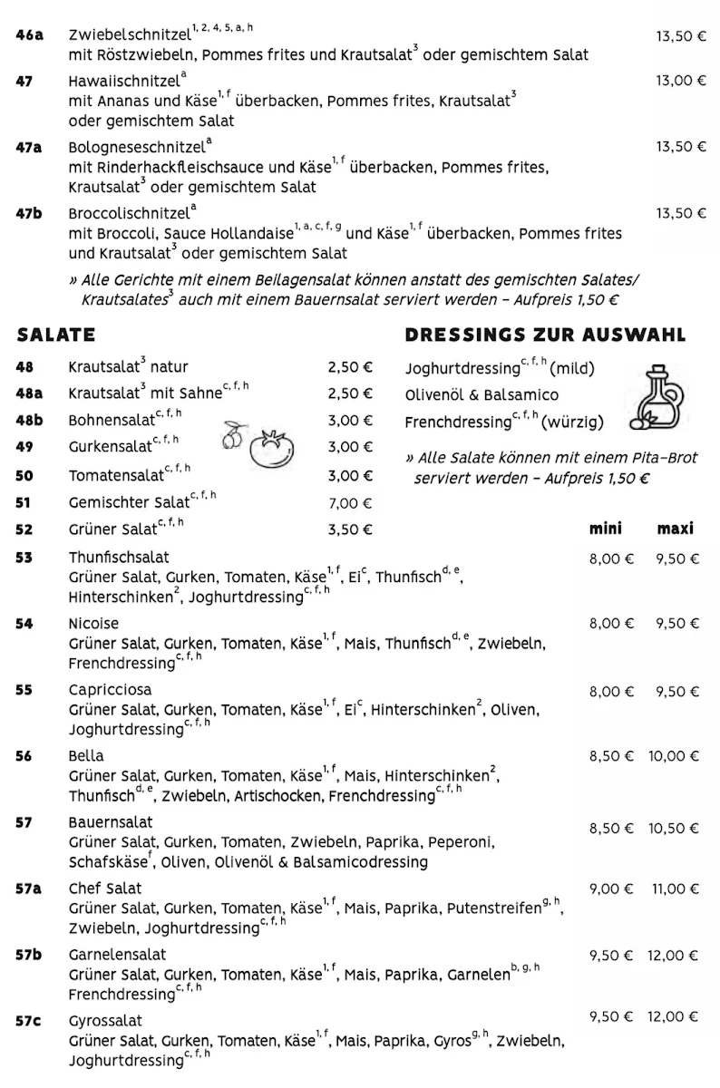 Speisekarte photo 4