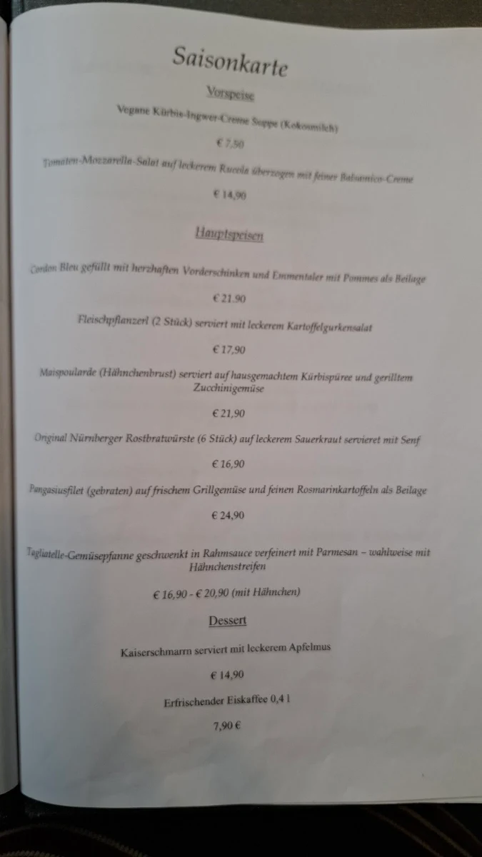 Speisekarte photo 5