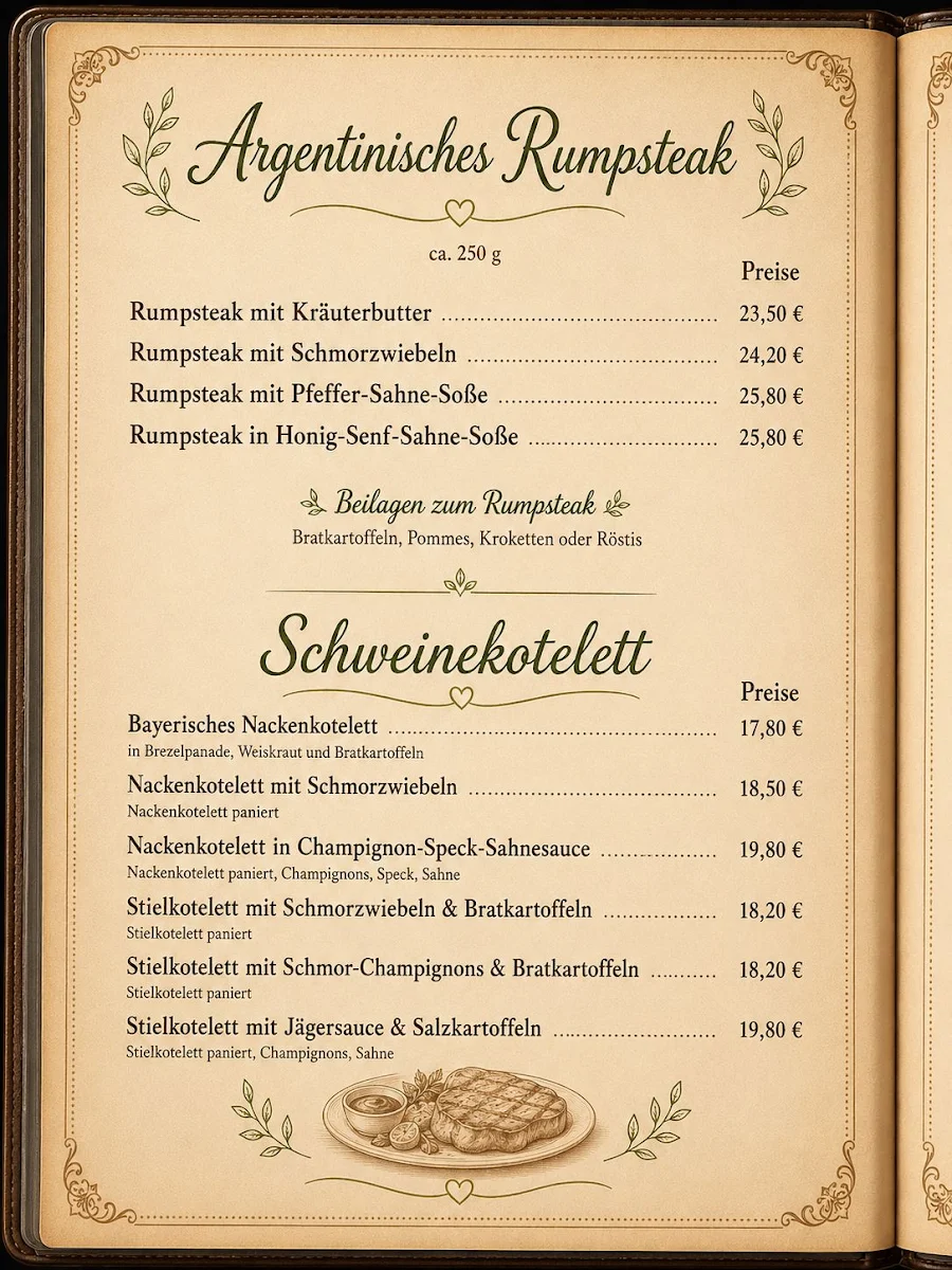 Speisekarte photo 4