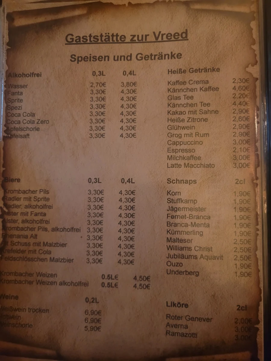 Speisekarte photo 5