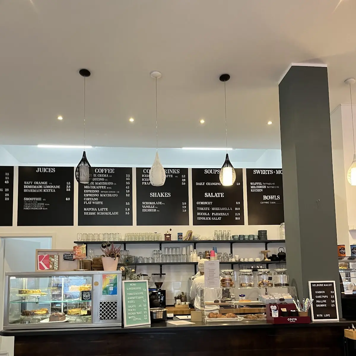Atmosphäre, Ein Blick Café