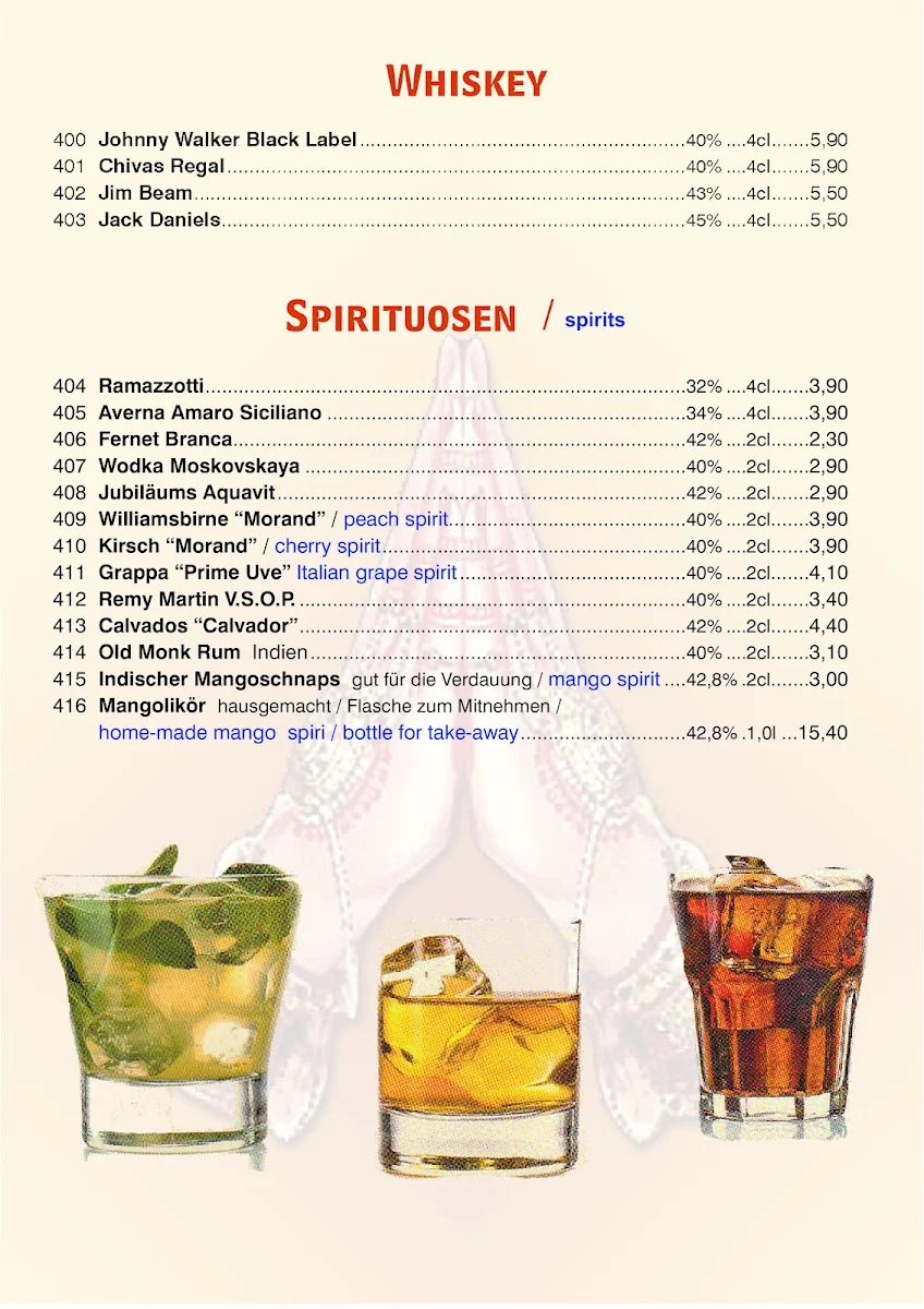 Speisekarte photo 1
