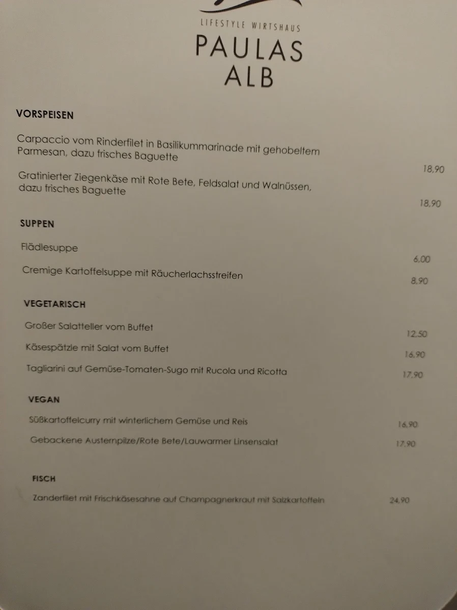 Speisekarte photo 2