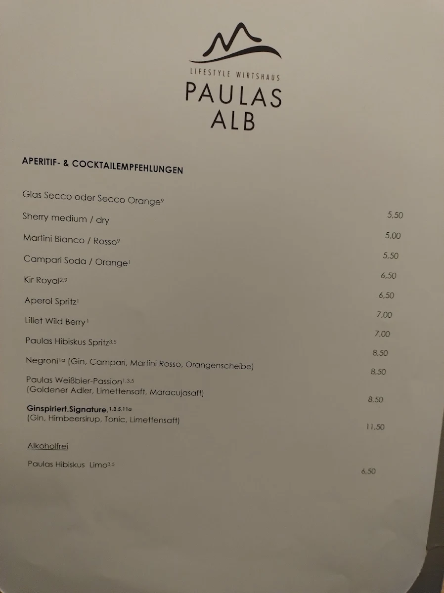 Speisekarte photo 3