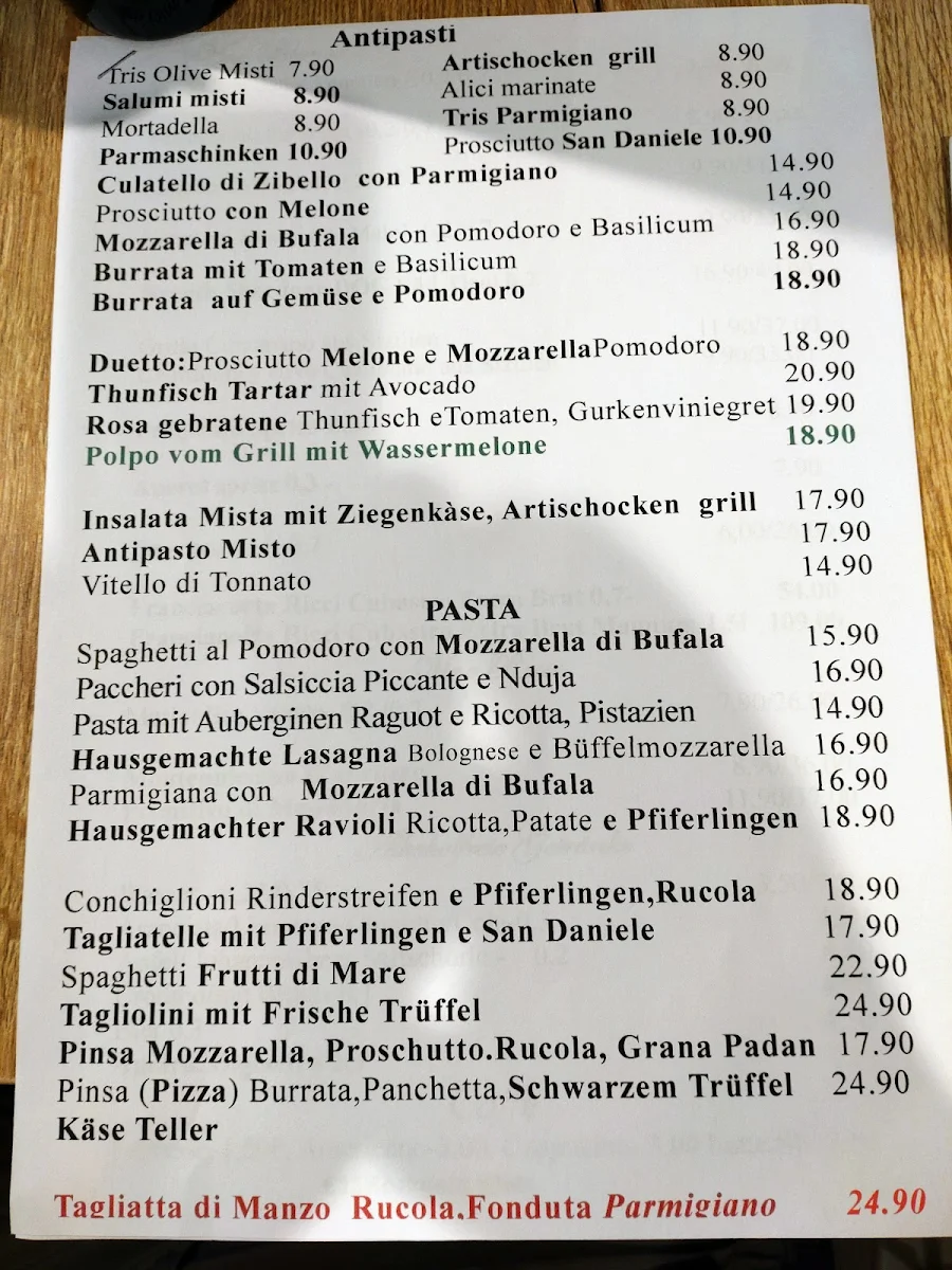 Speisekarte photo 3