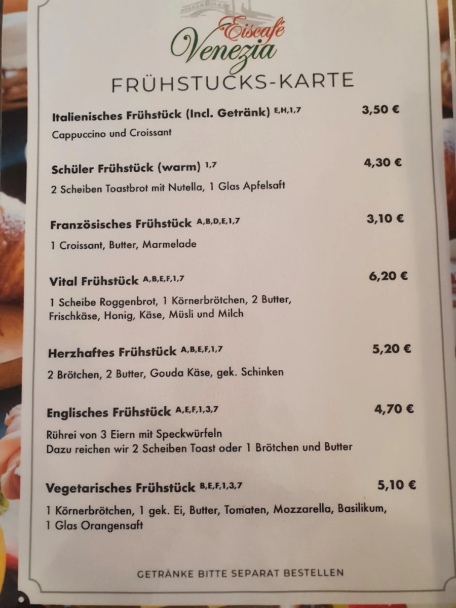 Speisekarte photo 2