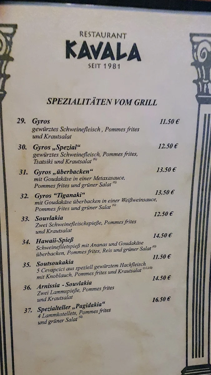 Speisekarte photo 3