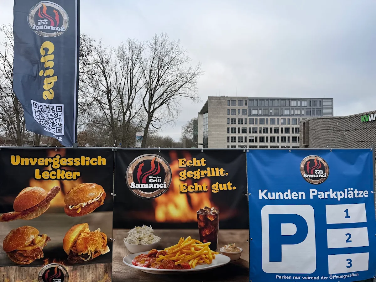 Speisekarte, HähnchenGrill Samanci