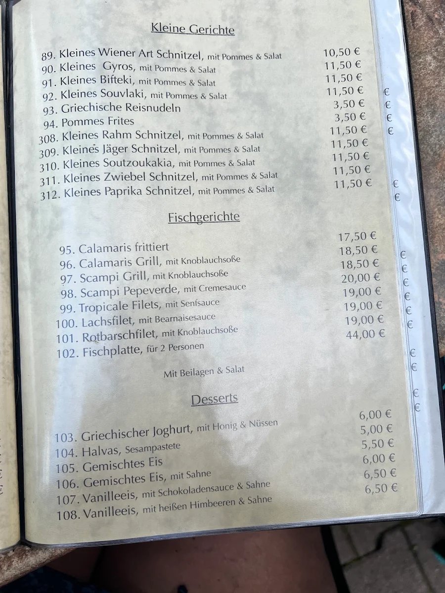 Speisekarte photo 2