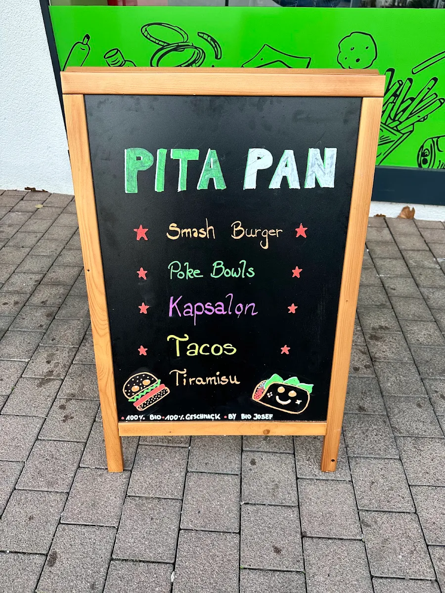 Speisekarte, Pita Pan