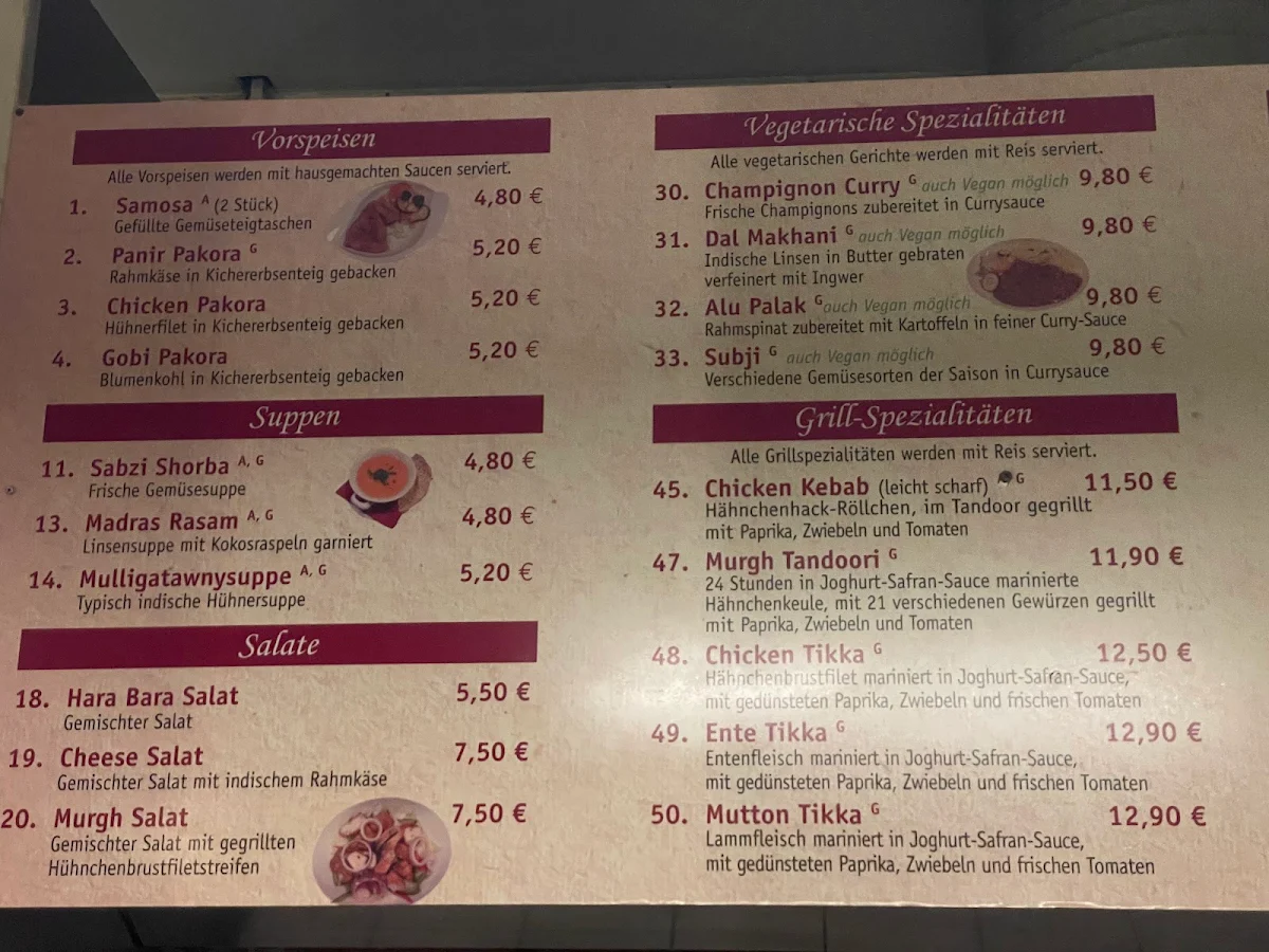 Speisekarte photo 3