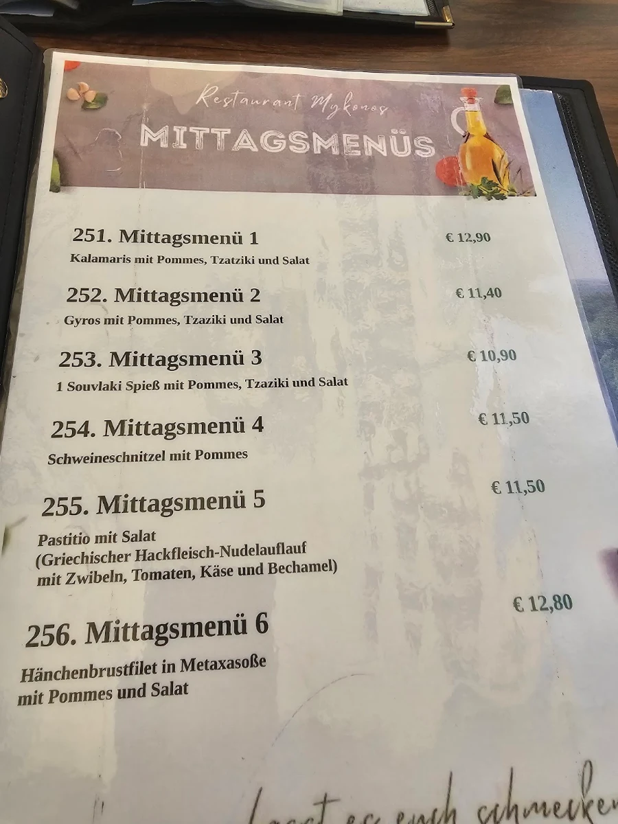 Speisekarte photo 5