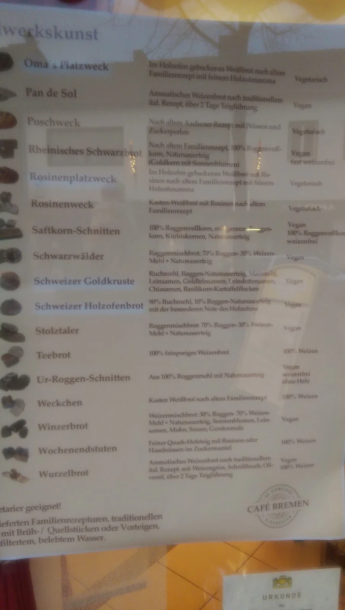 Speisekarte photo 1