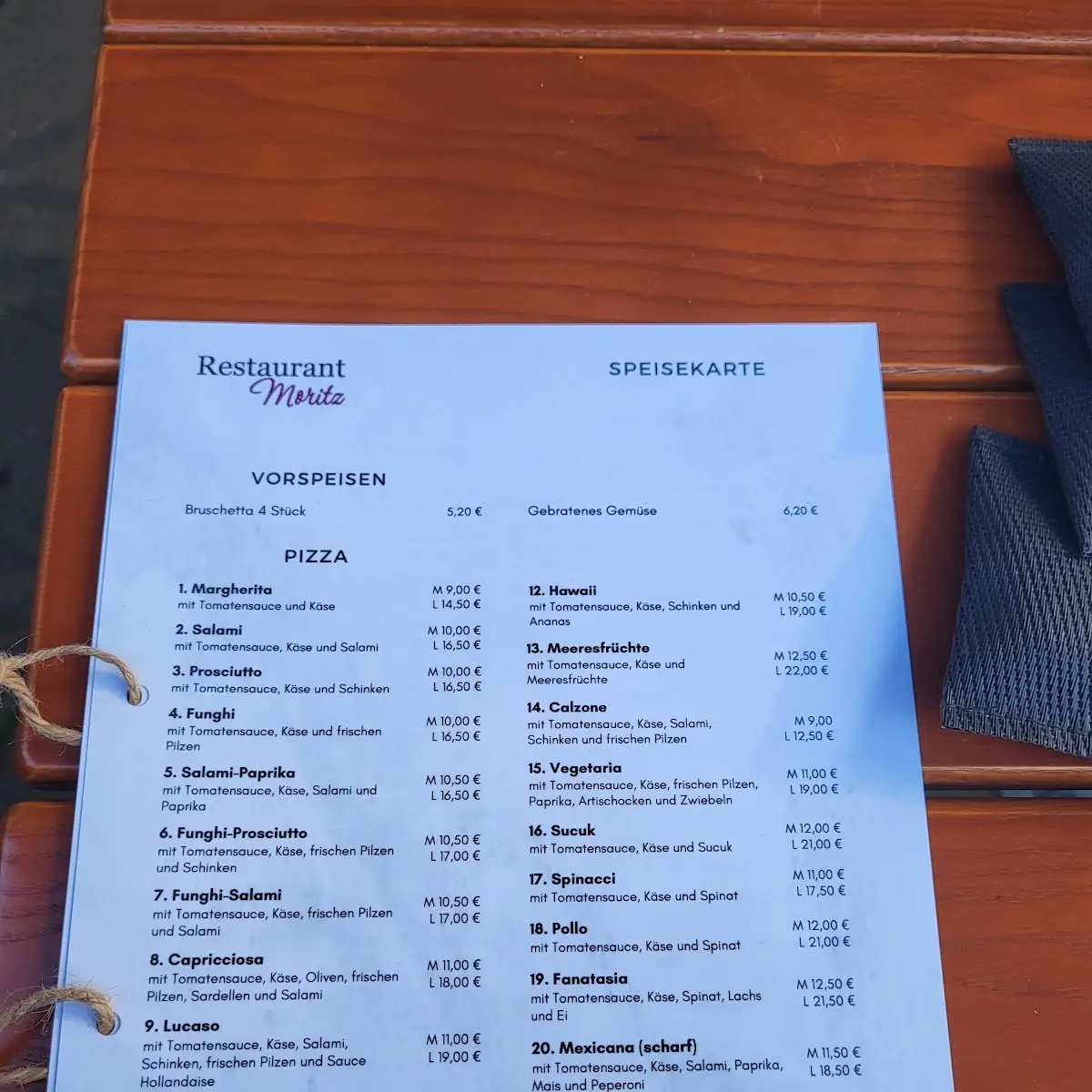 Speisekarte photo 5