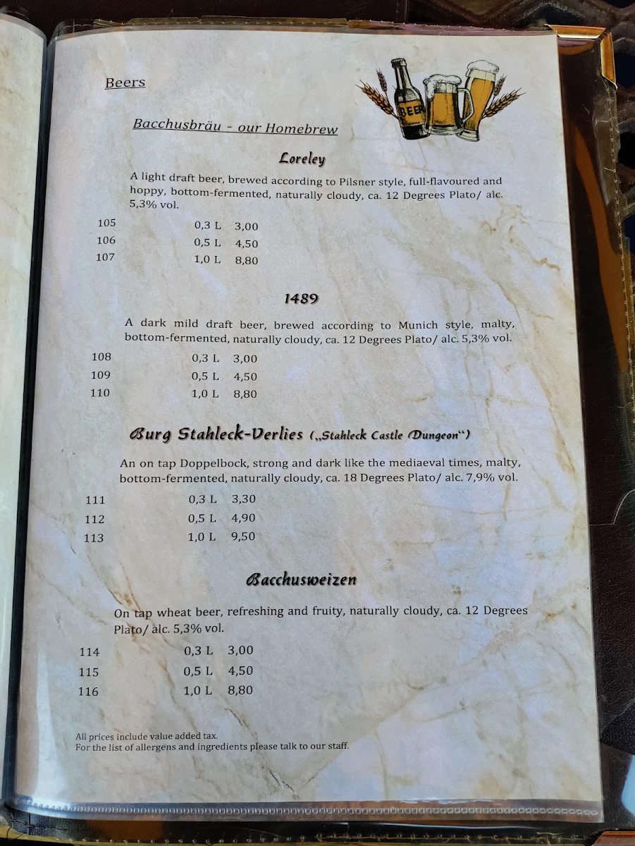Speisekarte photo 6