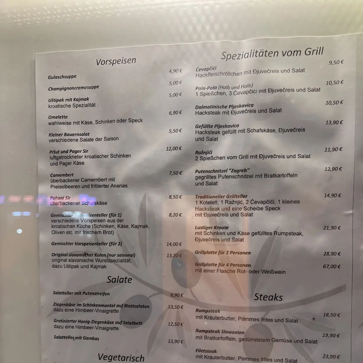 Speisekarte photo 10