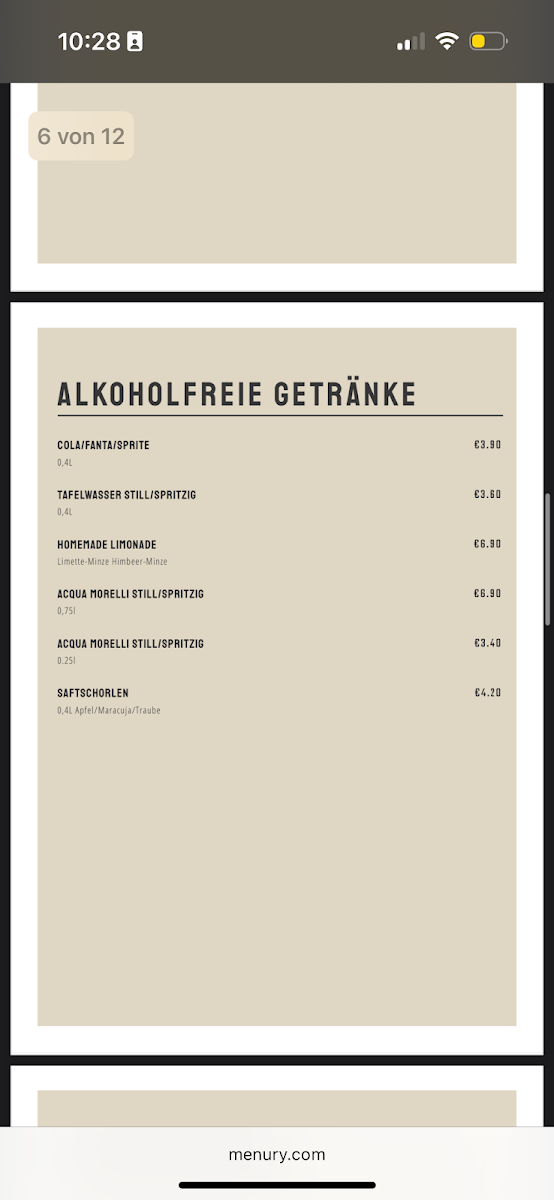Speisekarte photo 4