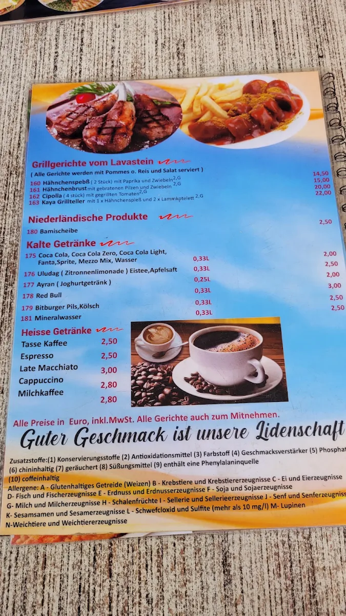Speisekarte photo 1