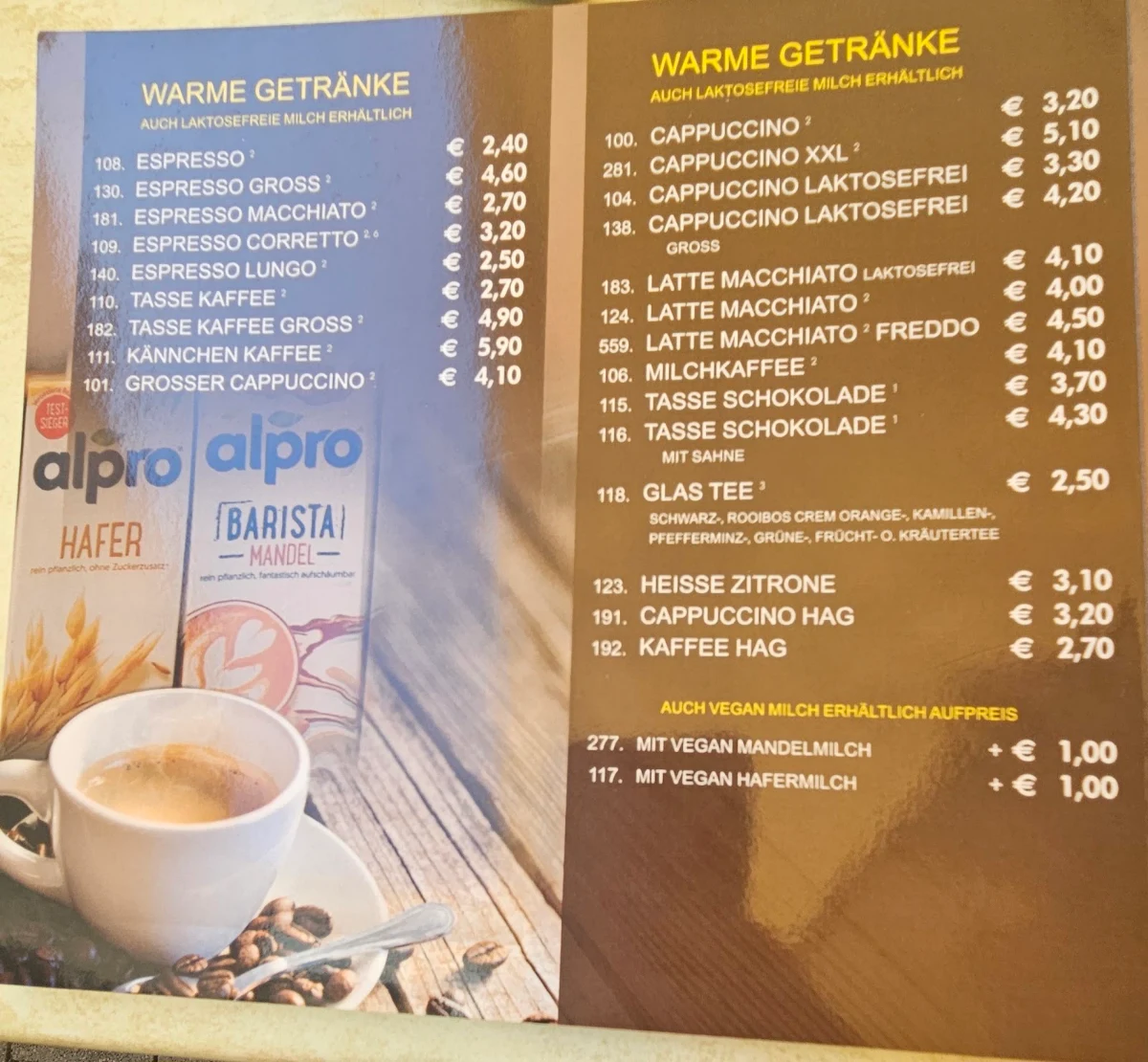 Speisekarte photo 5