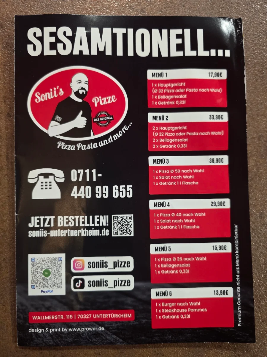 Speisekarte photo 1