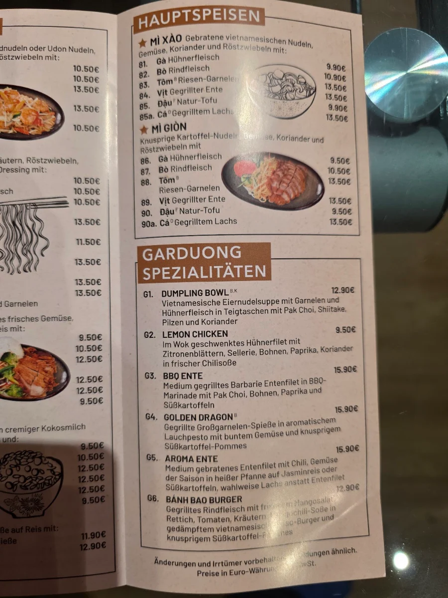 Speisekarte photo 1
