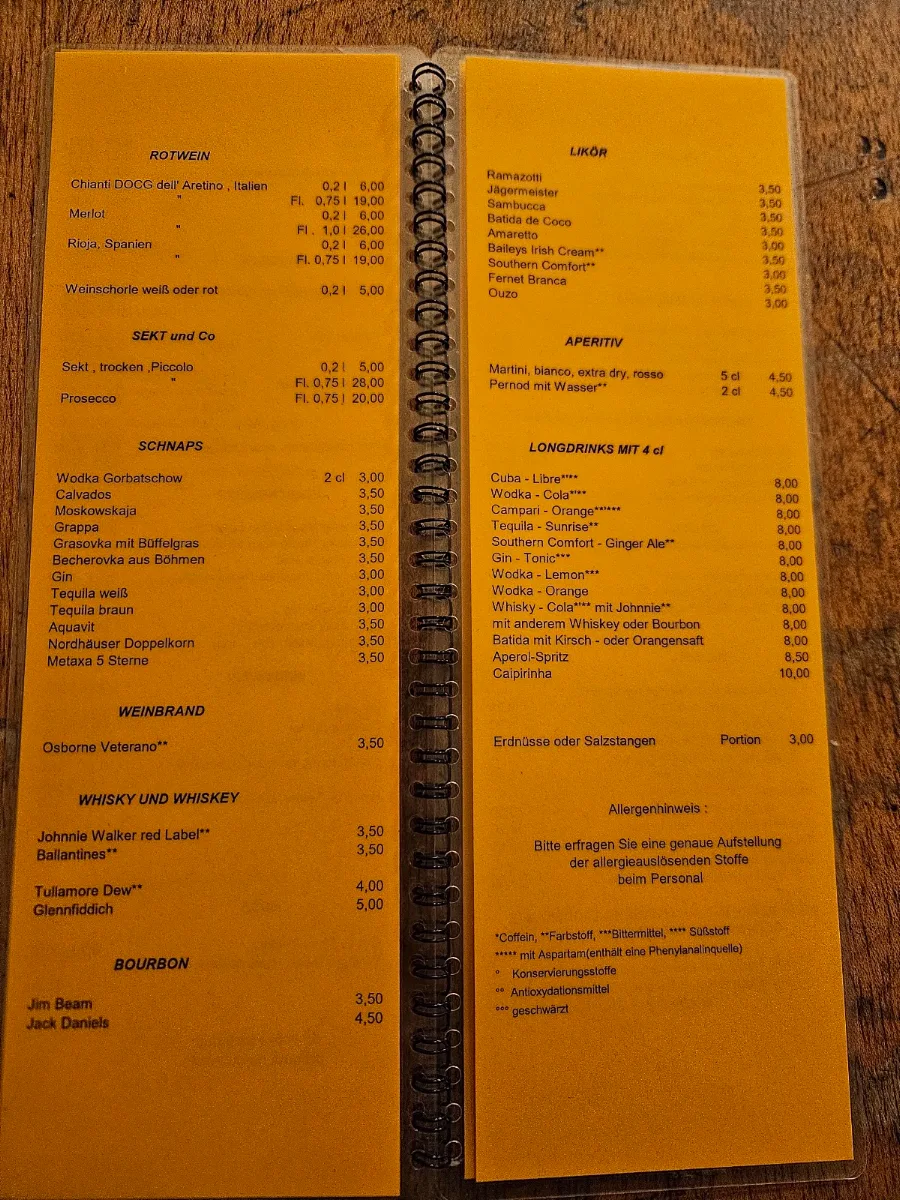 Speisekarte photo 2