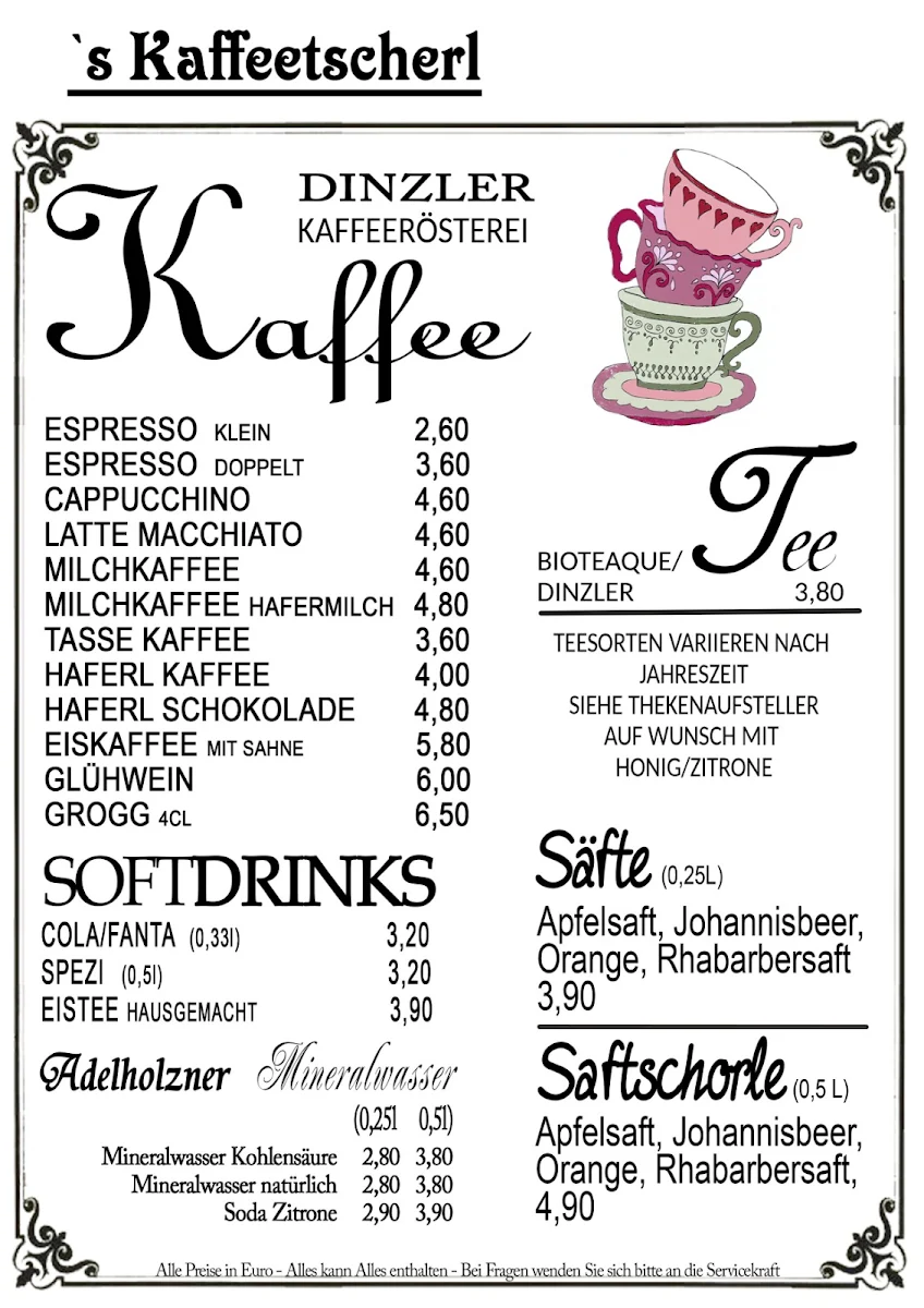 Speisekarte photo 1
