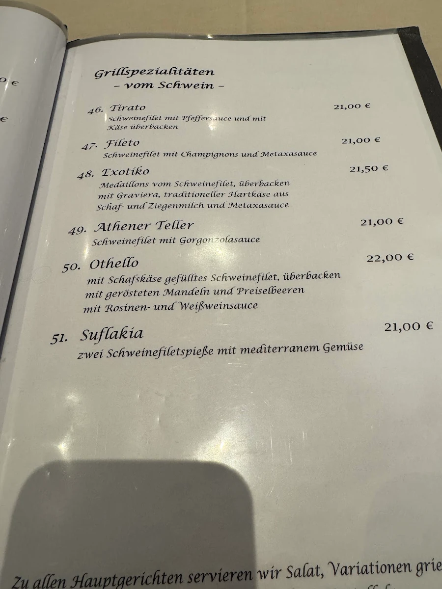 Speisekarte photo 1