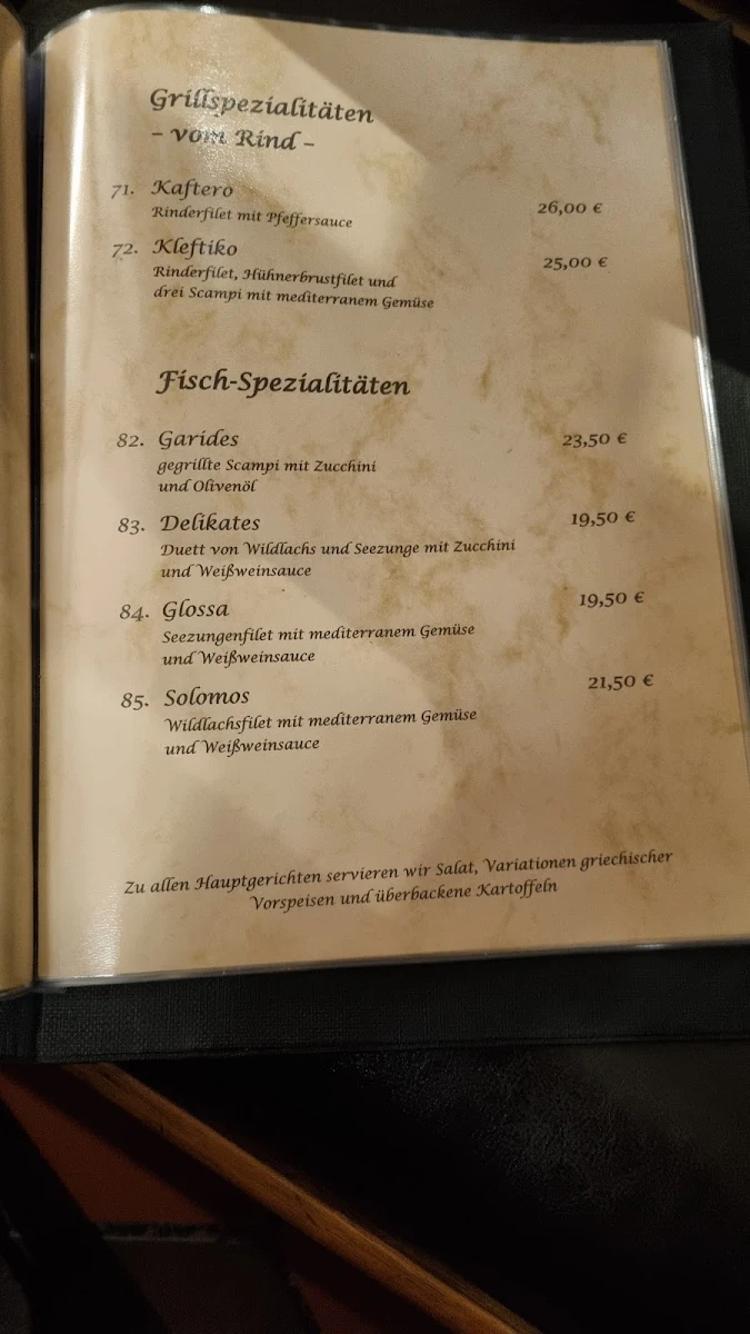 Speisekarte photo 3