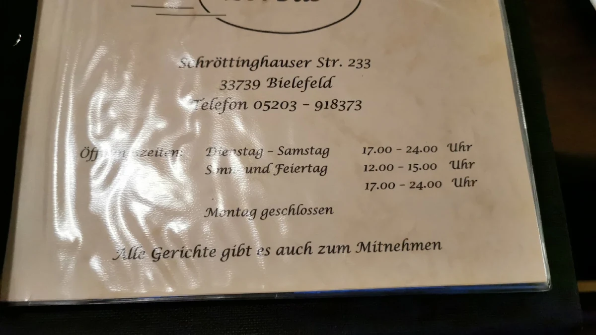 Speisekarte photo 8