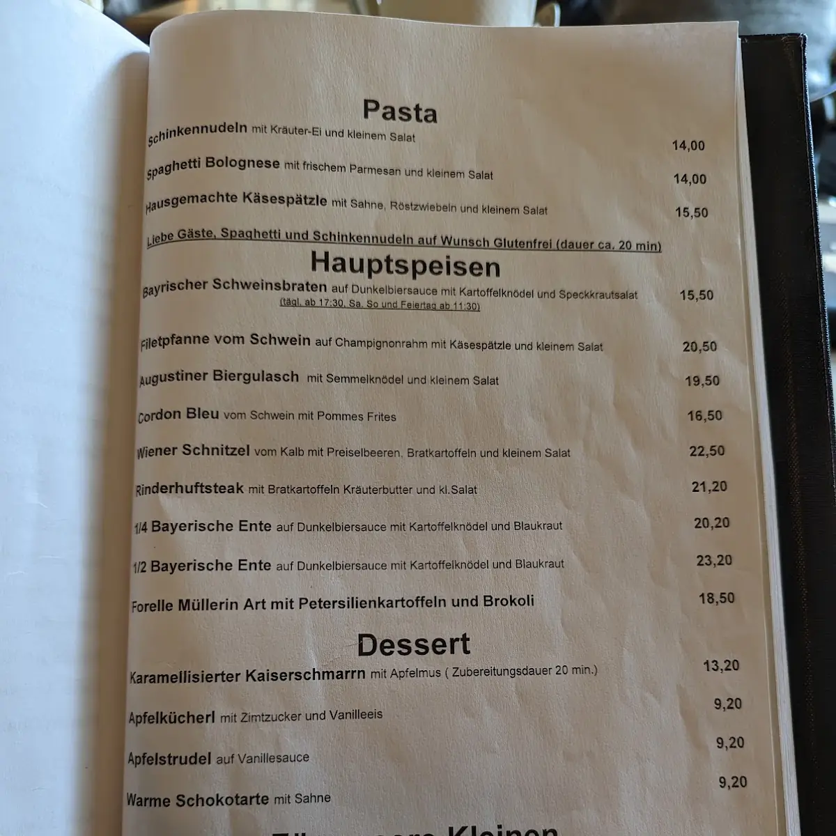 Speisekarte photo 7
