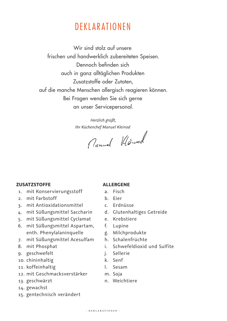 Speisekarte photo 10