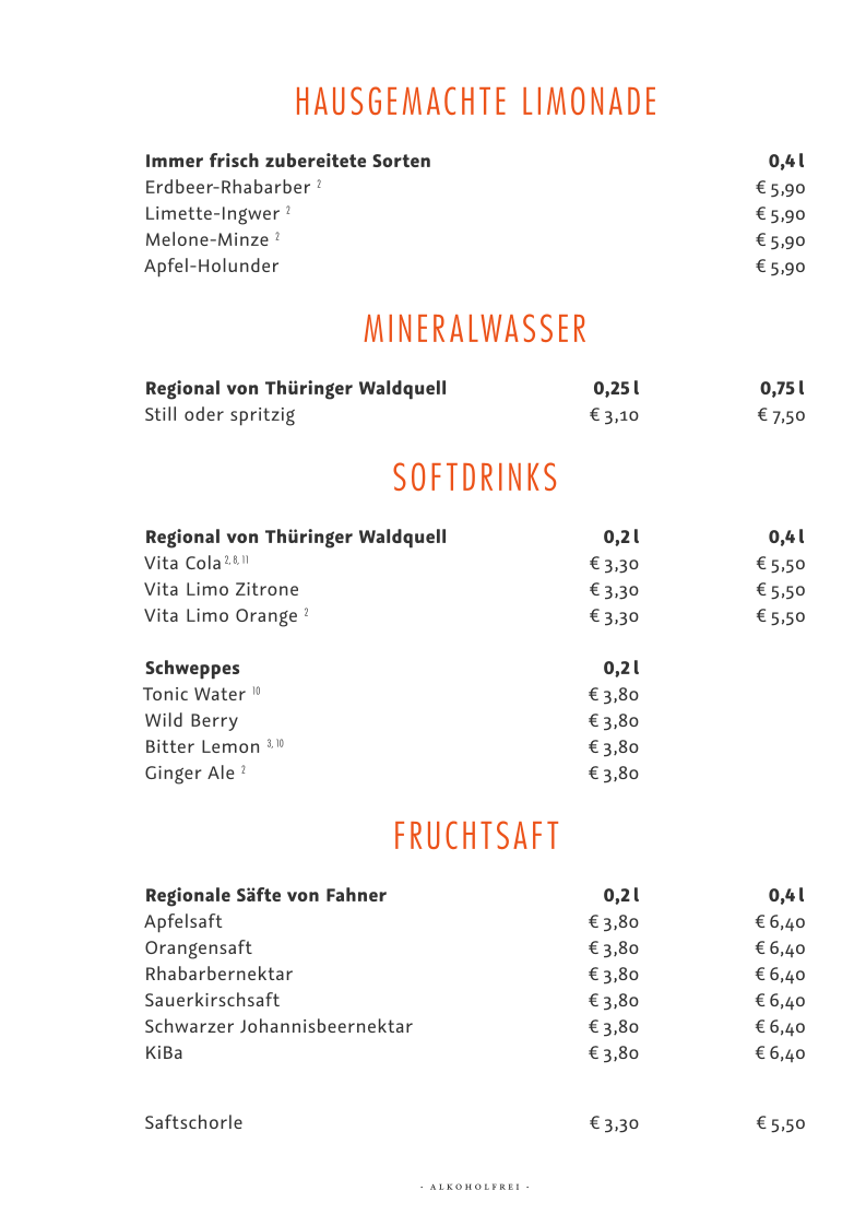 Speisekarte photo 2