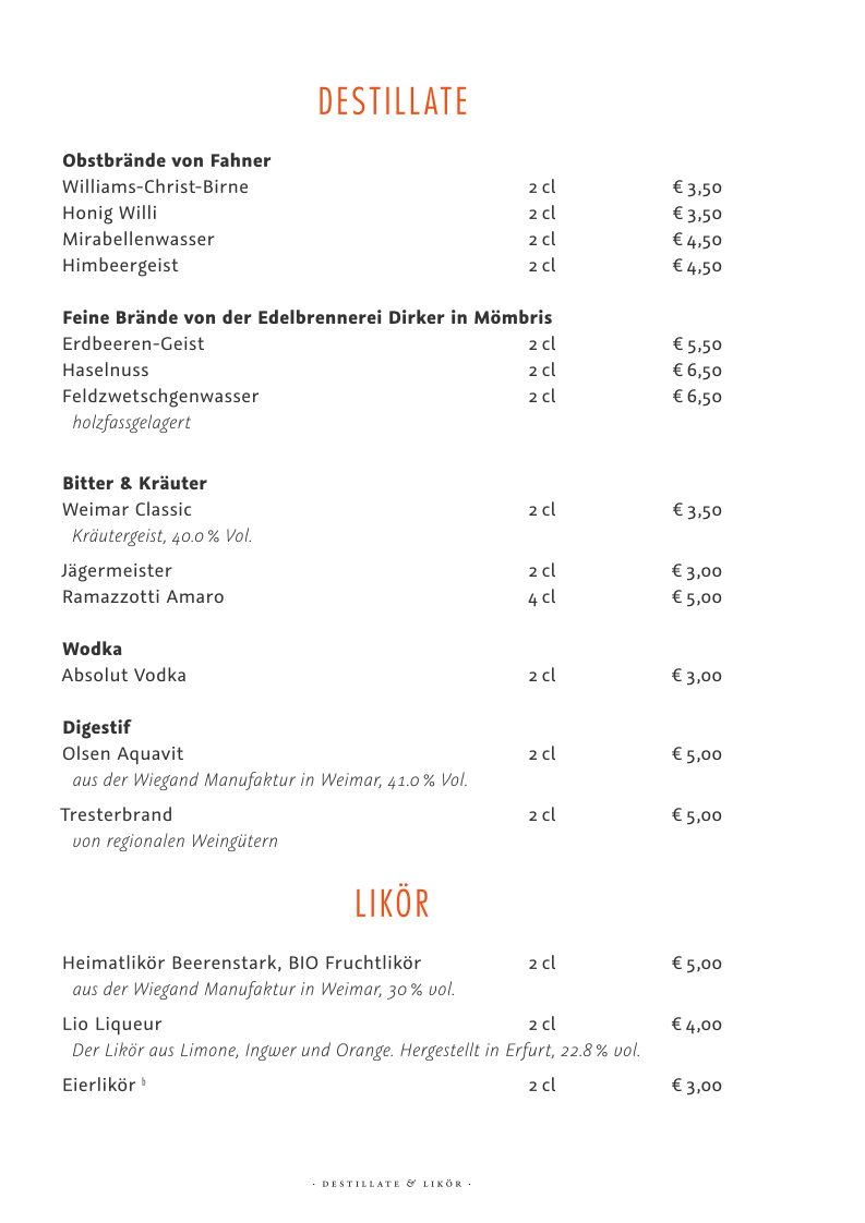 Speisekarte photo 6