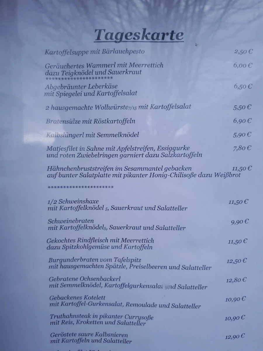 Speisekarte photo 2