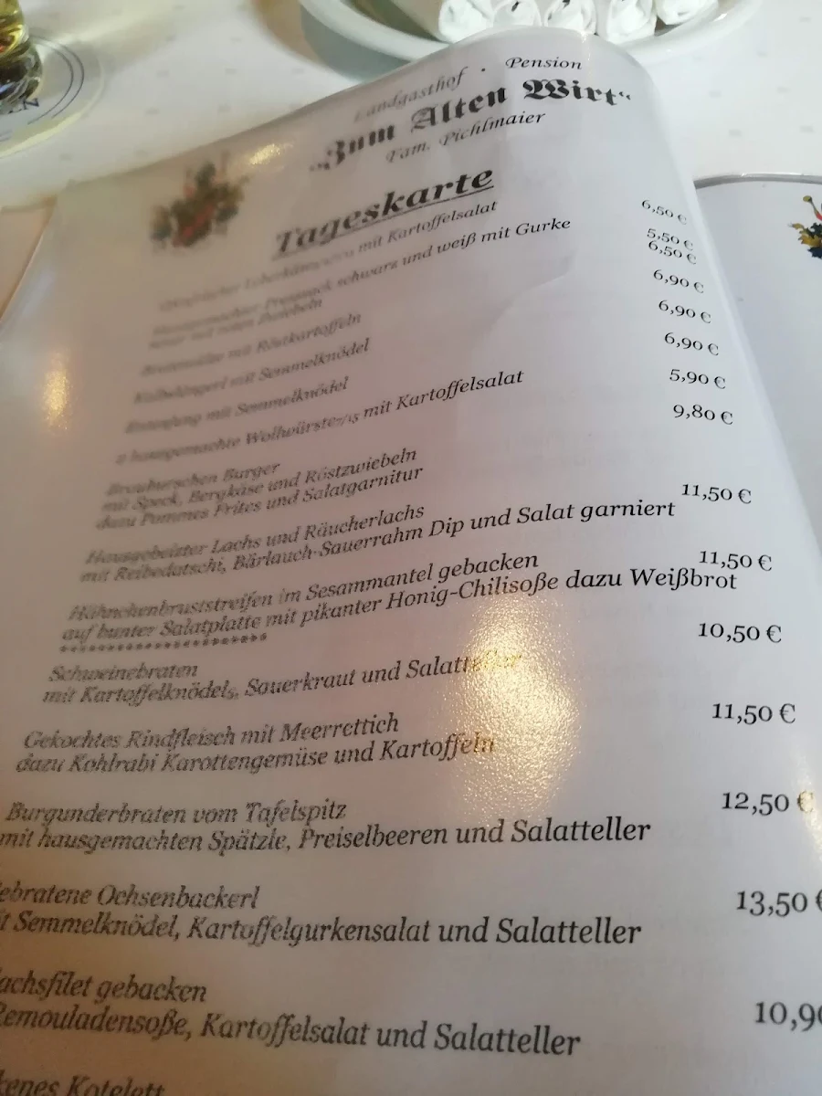 Speisekarte photo 5