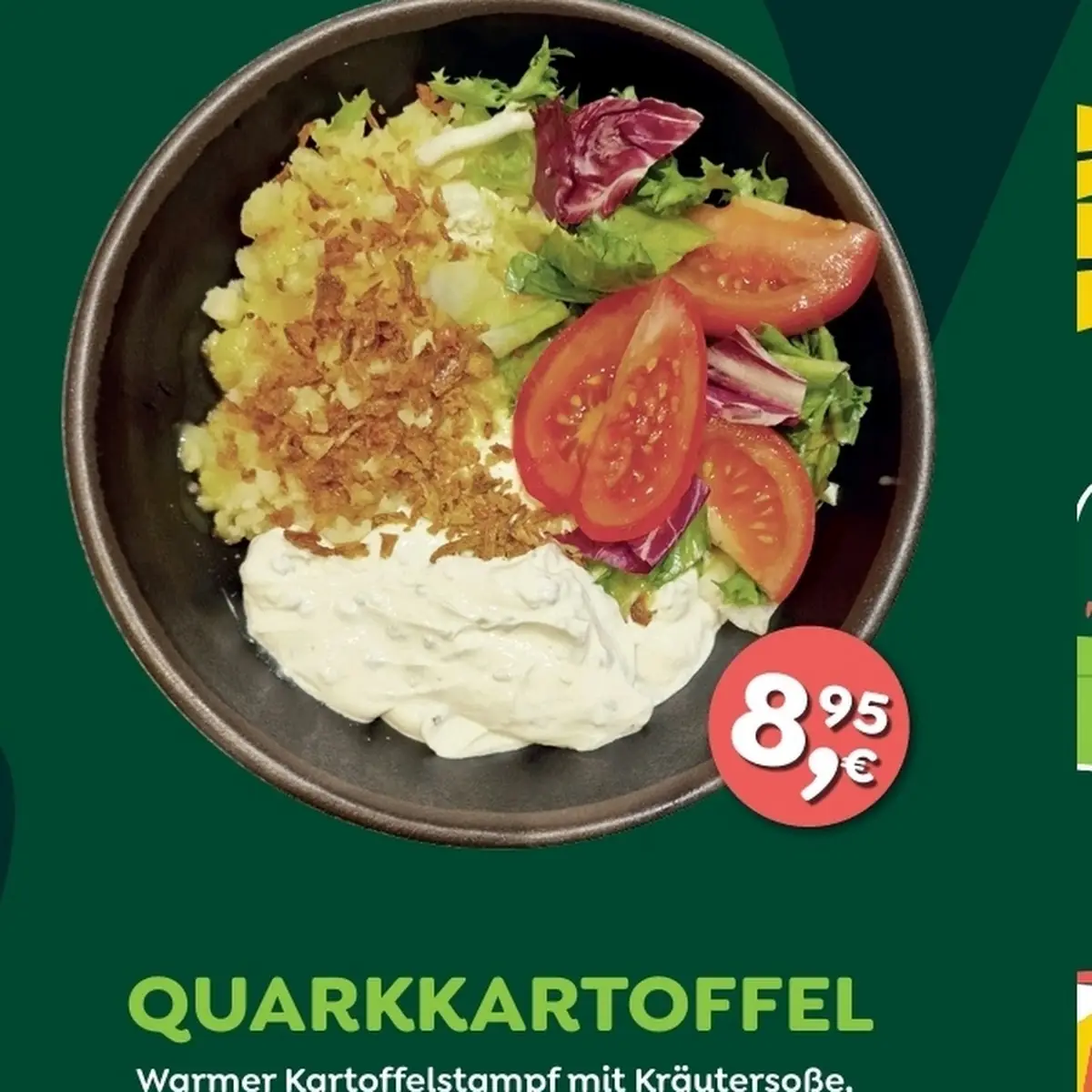 Speisekarte, immergrün