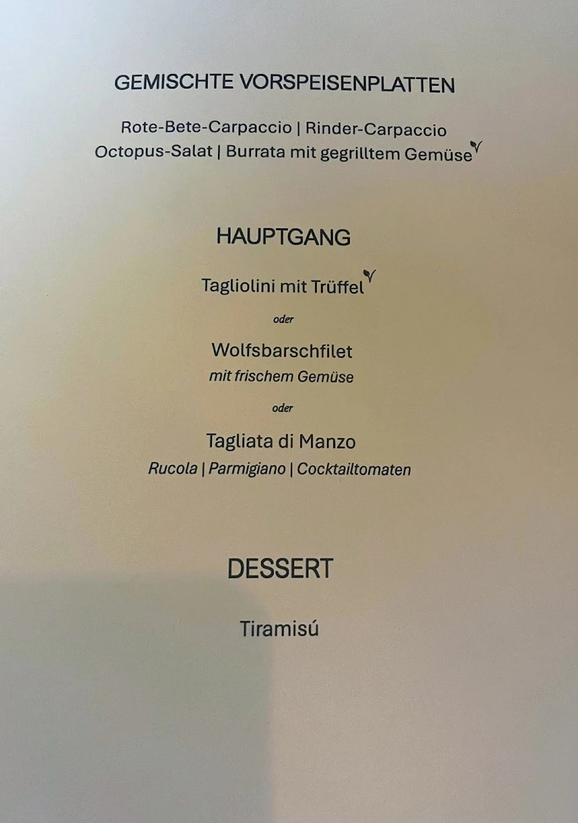 Speisekarte photo 1